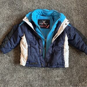 ZeroXposur boys winter coat with polar fleece lining